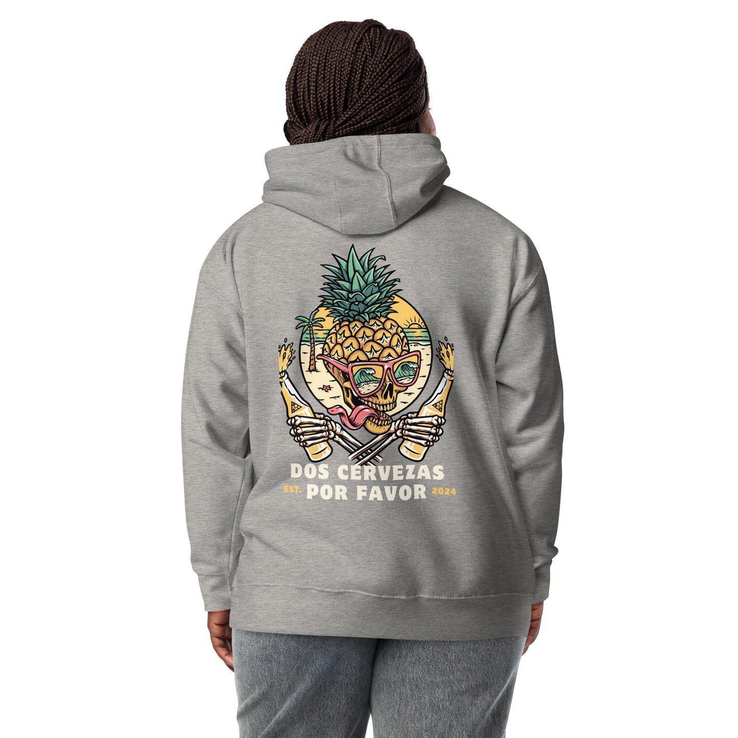 Dos Cervezas Unisex Hoodie