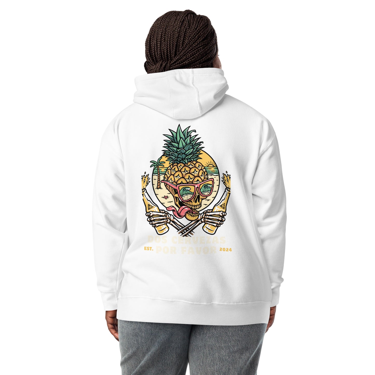 Dos Cervezas Unisex Hoodie