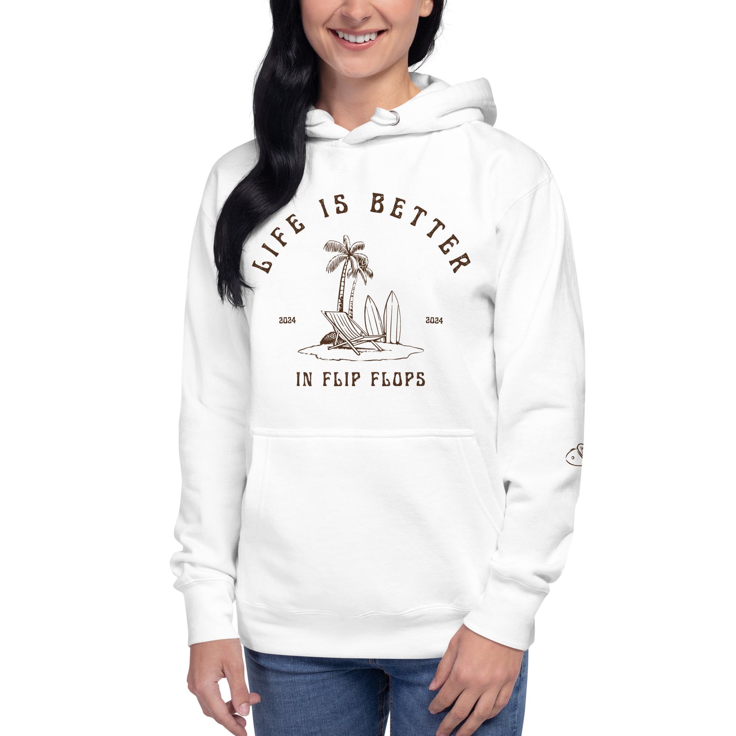 Life is Better in Flip Flops Unisex Hoodie