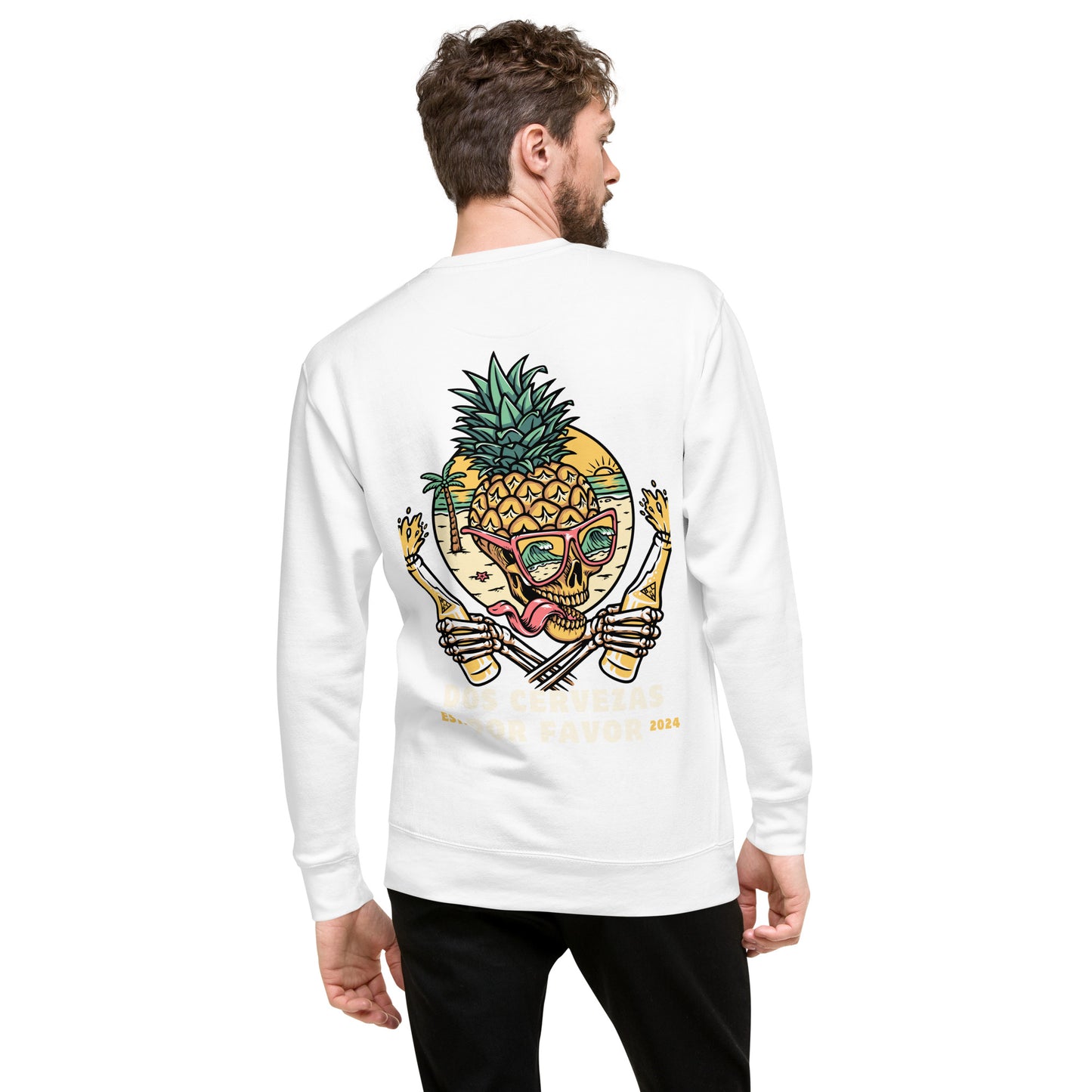 Dos Cervezas Unisex Crew Neck