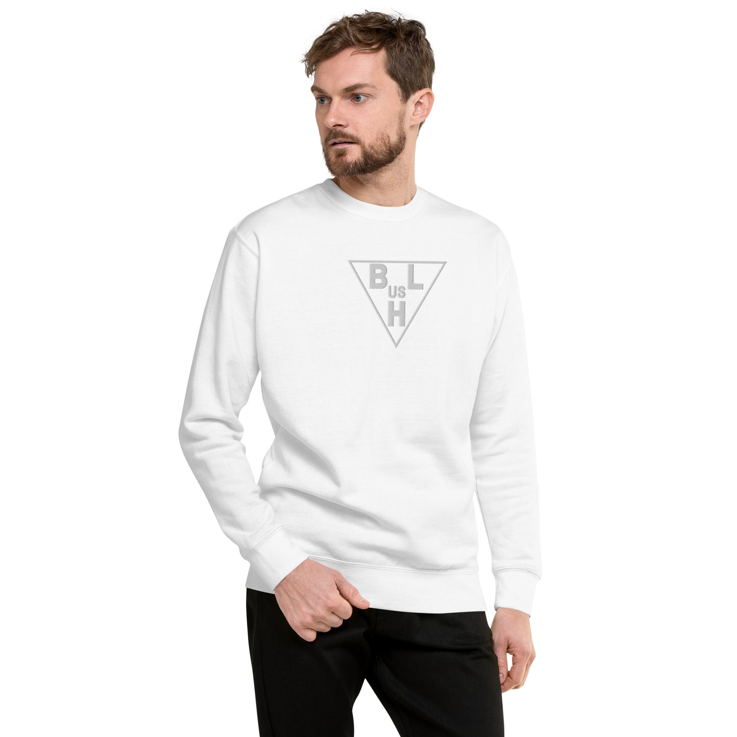 BLusH Embroidered Unisex Crew Neck