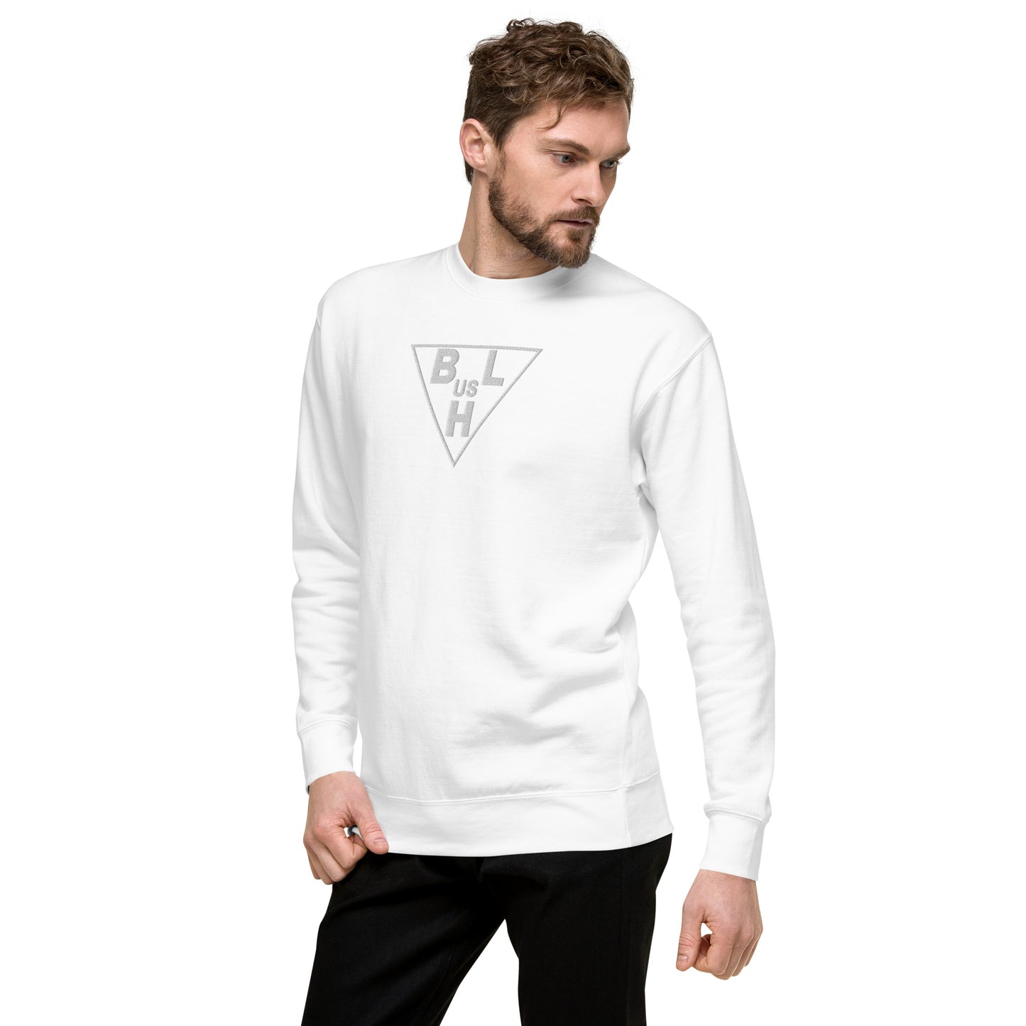 BLusH Embroidered Unisex Crew Neck