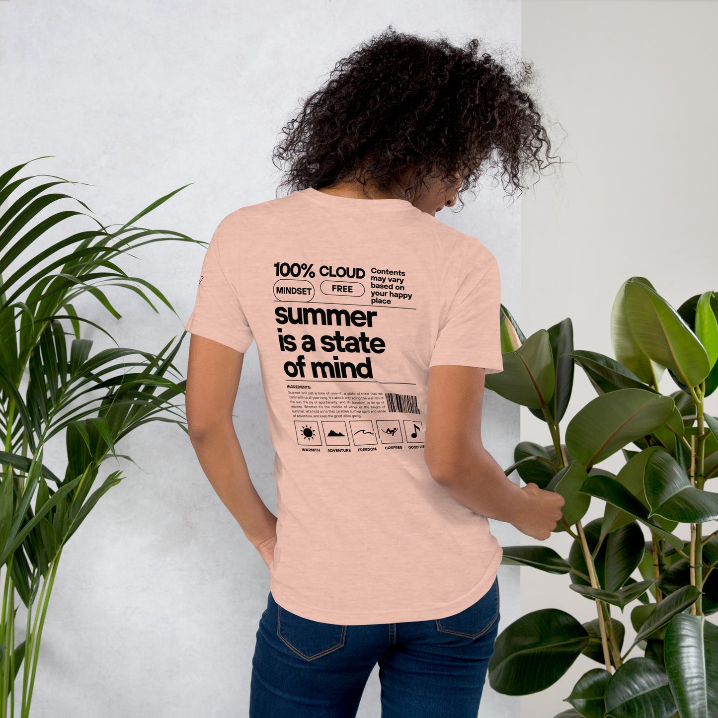 Summer State of Mind Unisex Fitted T-shirt