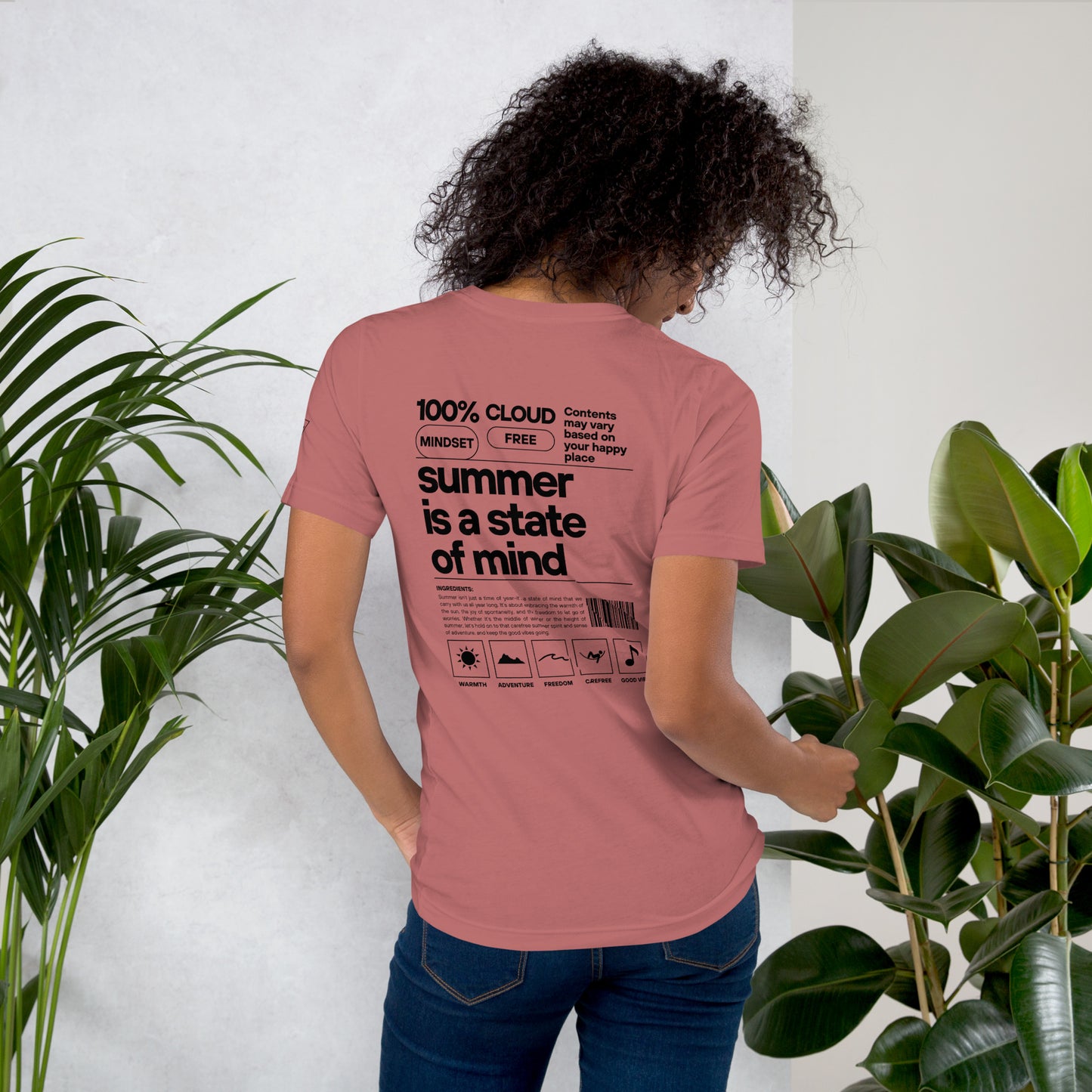 Summer State of Mind Unisex Fitted T-shirt